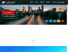 Tablet Screenshot of euroexchangesecurities.co.uk